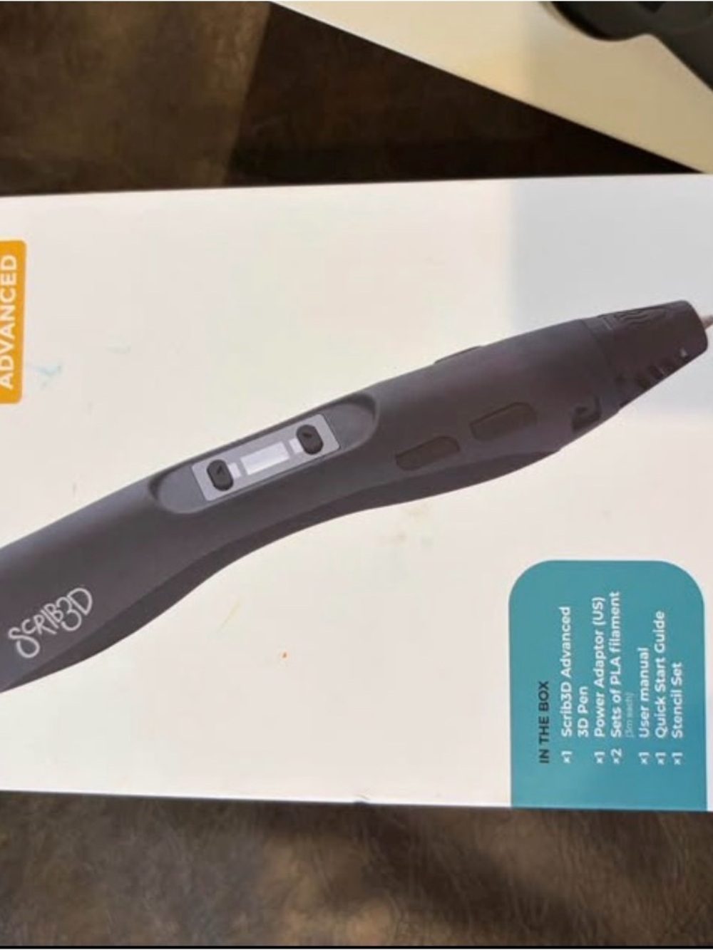 Scrib3D Advanced 3D Printing Pen in Dark Gray